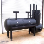 stationary bbq pit