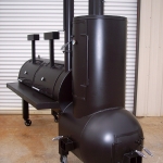 stationary bbq pit