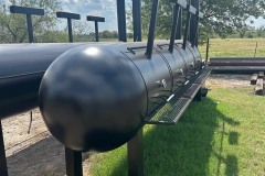large bbq pit