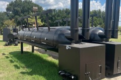 large bbq pit