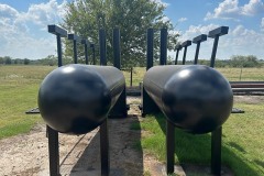 large bbq pit