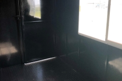 inside of kitchen trailer