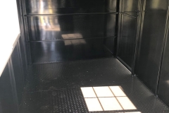 inside of kitchen trailer