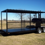 t pit/smoker on trailer