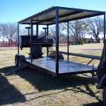 t pit/smoker on trailer