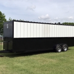  enclosed bbq trailer with awning