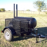 patio smoker on trailer