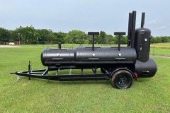 bbq pit/smoker/grill on trailer
