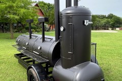 bbq pit/smoker/grill on trailer