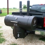 basic tailgater smoker on truck