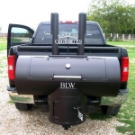 basic tailgater smoker on truck
