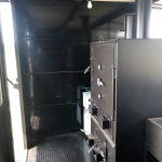 smoker on bbq concession trailer