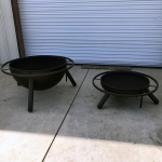 two fire pits