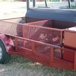 meduim bbq pit on trailer