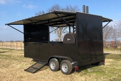 t pit on enclosed trailer with awning