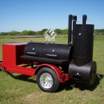 patio smoker on trailer
