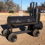 patio smoker with wheels