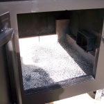 vertical smoker firebox